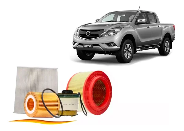 Kit Filtros Mazda Bt50 3.2 13-22 Aceite Aire Petróleo Pole