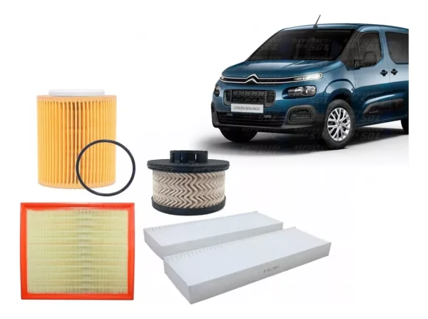 Kit Filtros Citroen Berlingo 1.6 2013-2019