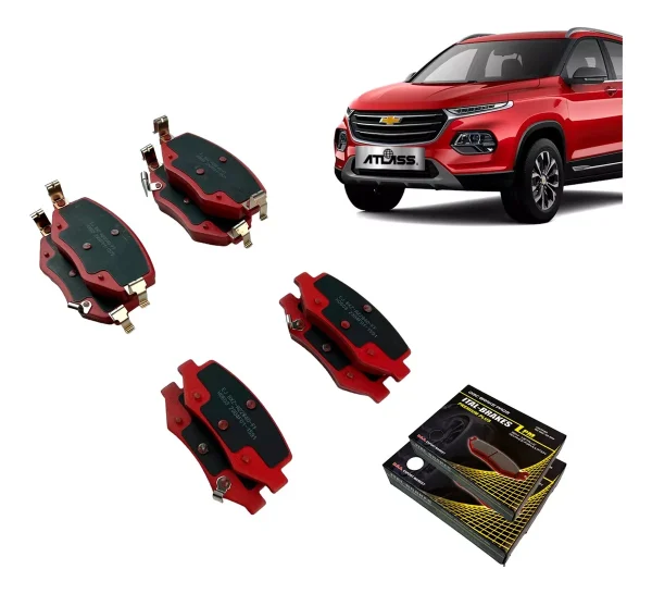 Pastillas De Freno Delanteras + Traseras Chevrolet Groove 1.5 2021-2023