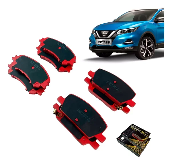 Pastillas De Freno Delanteras + Traseras Nissan Qashqai 2015-2020
