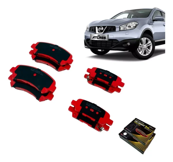Pastillas De Freno Delanteras+ Traseras Nissan Qashqai 2010-2014
