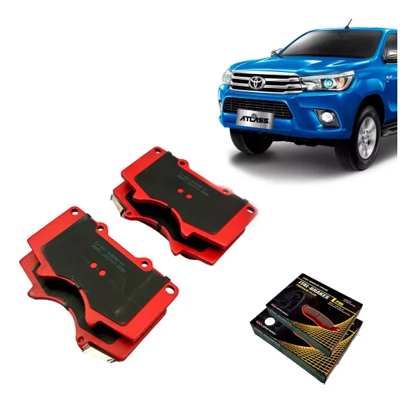 Pastillas Freno Delanteras Para Toyota Hilux 2015-2020