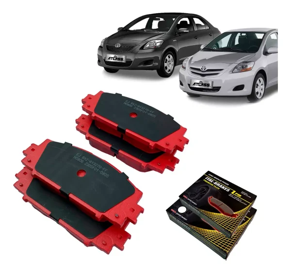 Pastillas Freno Delanteras Toyota Yaris 1.3 1.5 2006-2015